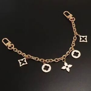 Monogram Bag or Purse Charm Chain